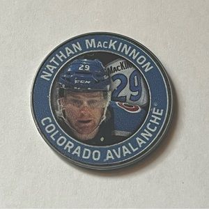 2022 Highland Mint SILVER COIN - Nathan MacKinnon LIMITED EDITION Series 1 NHL